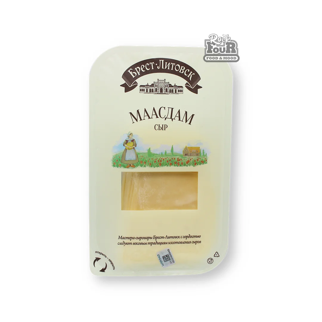 Сыр Маасдам «Брест-Литовск» 130г